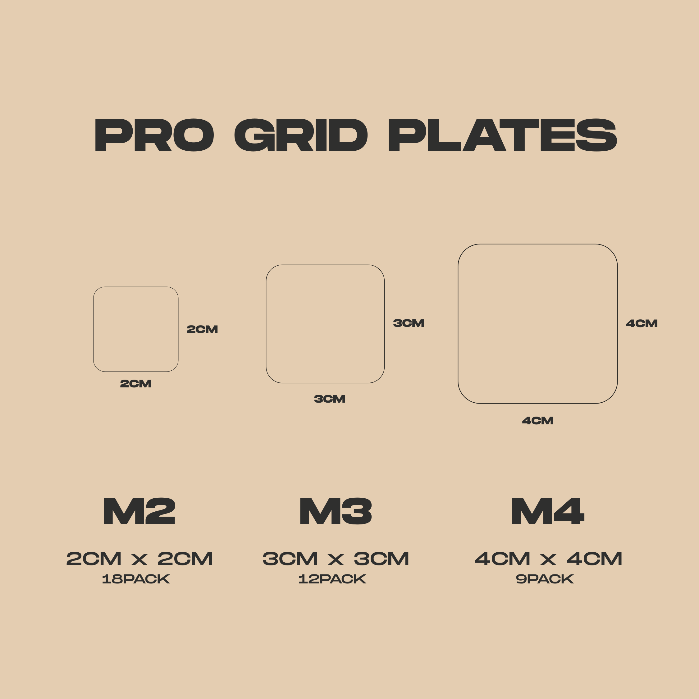 PRO GRID PLATE - M2