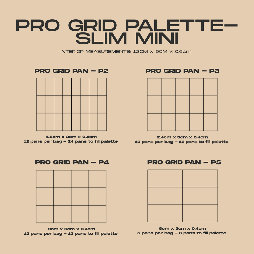 NEW! PRO GRID PALETTE — SLIM MINI