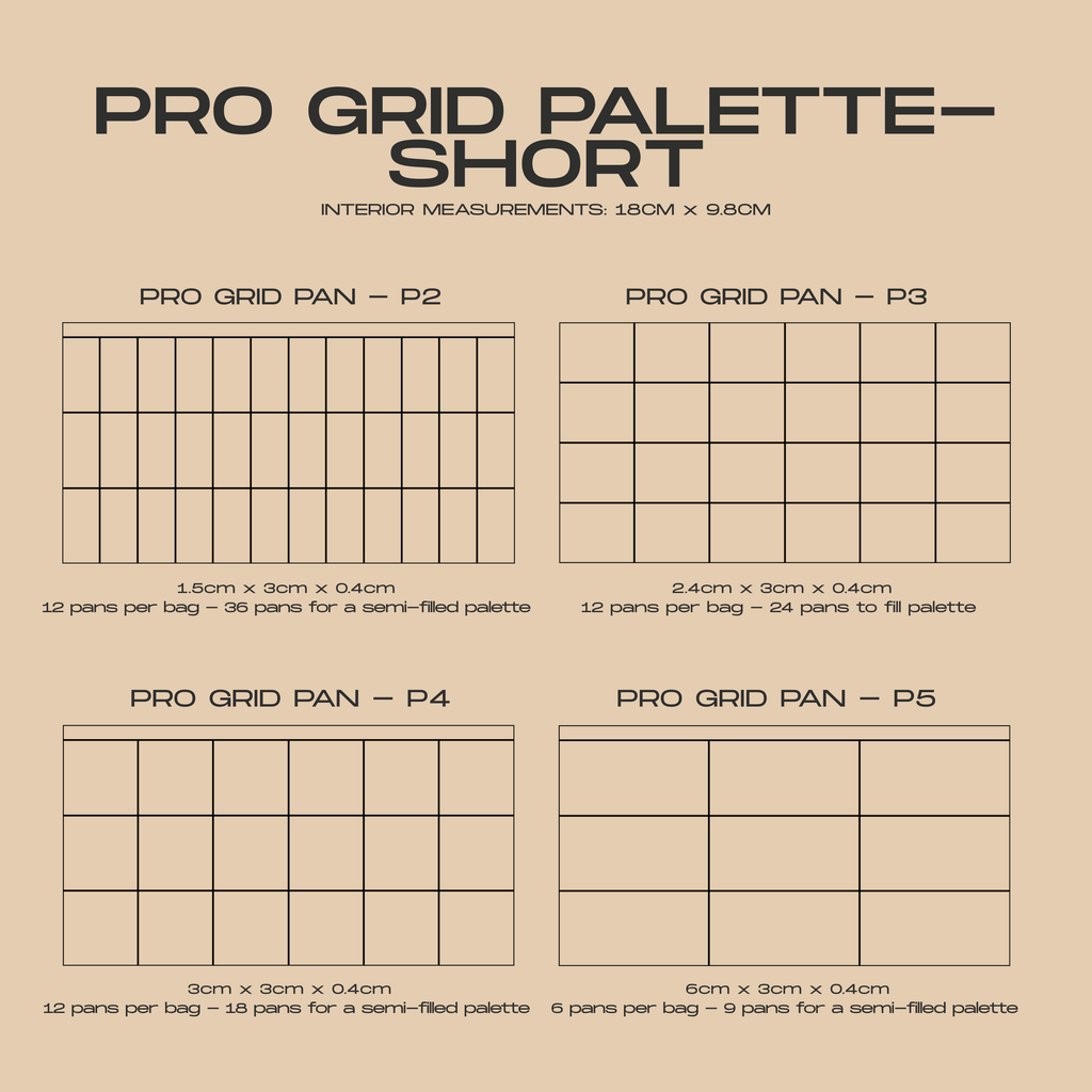PRO GRID PALETTE — SHORT